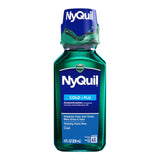 Vicks NyQuil Cold & Flu Nighttime Relief Liquid, 8 fl oz - 37000080708 - LL Medico