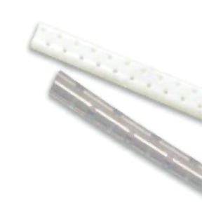 McKesson Wound Drain Tube, Round Perforated Channel, 7 Fr., White, Silicone, Sterile - 370020 - LL Medico