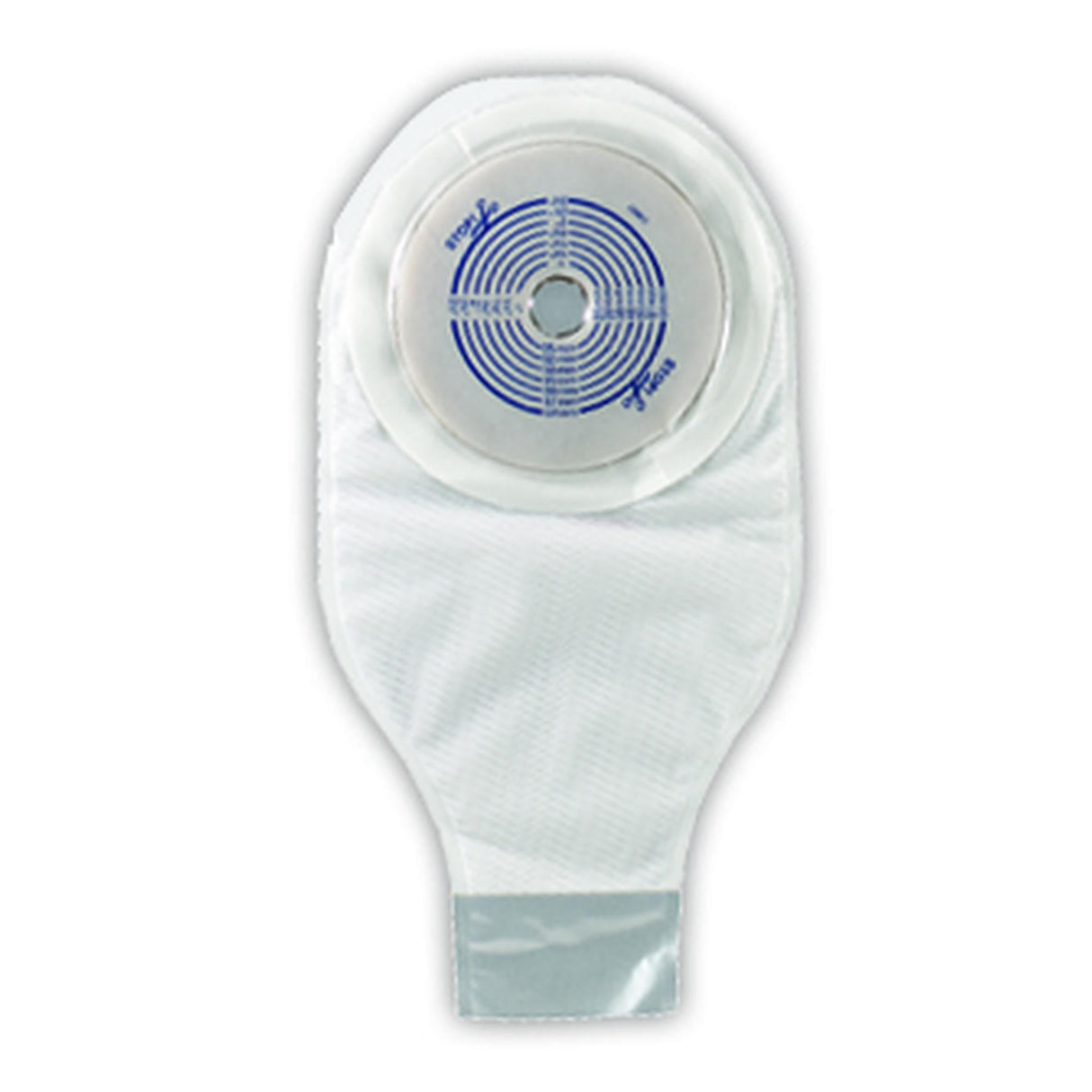 ConvaTec ActiveLife One-Piece Colostomy Pouch, Drainable, Flat, Cut-to-Fit, Transparent, 12", Box of 10 - 400598 - LL Medico