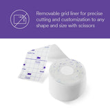 3M Multipore Dry Dressing Retention Tape w/ Liner, 0.5 Inch x 5.5 Yard, White