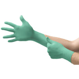 Ansell Micro-Touch Affinity Polychloroprene Exam Gloves, Green