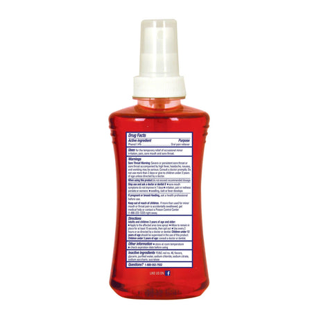 Chloraseptic Sore Throat Relief Oral Spray, Phenol 1.4%, 6 oz