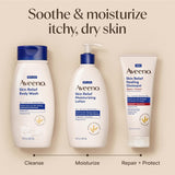 Aveeno Skin Relief Moisturizing Lotion, Fragrance Free, 12 fl oz Pump Bottle