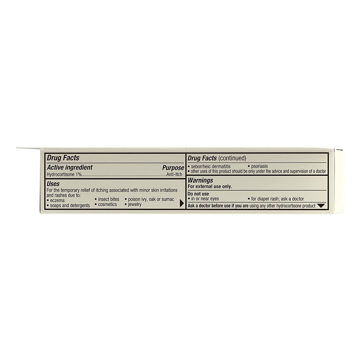 Aveeno Maximum Strength 1% Hydrocortisone Anti-Itch Cream, 1 oz Tube - 38137003658 - LL Medico