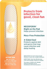 Band-Aid Infection Defense with Neosporin Bandages Assorted Sizes