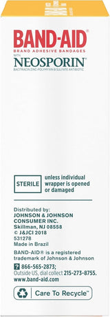 Band-Aid Infection Defense with Neosporin Bandages Assorted Sizes