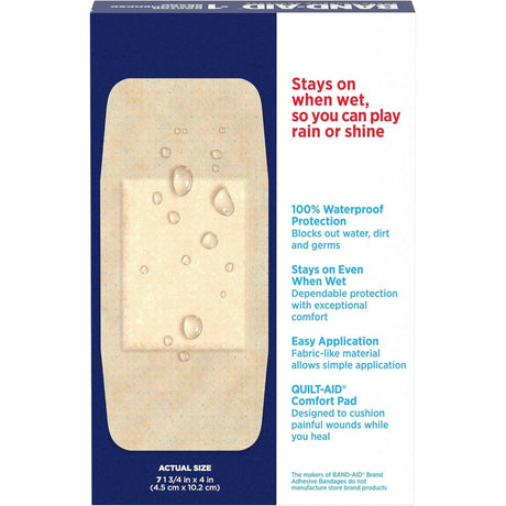 Band-Aid Water Block Flex Adhesive Bandages, 7/8 x 2-3/4 Inch