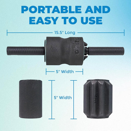 Hand-held Massager Chirp 5 Inch Wheel Length X 15-1/2 Inch Roller