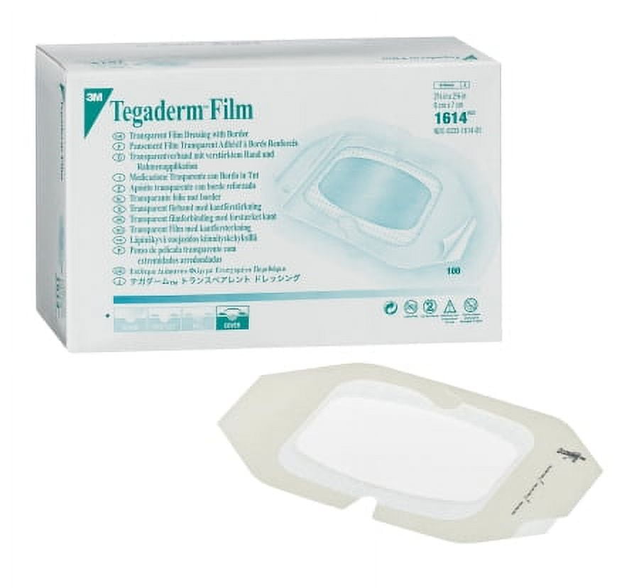 3M Tegaderm Transparent Film Dressing, 6 x 8 Inch