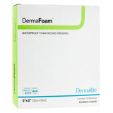 DermaFoam Nonadhesive without Border Foam Dressing, 6 x 6 Inch