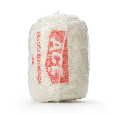 3M ACE Elastic Bandage, Clip Detached Closure, Tan, NonSterile, Standard Compression - 207430-Single - LL Medico