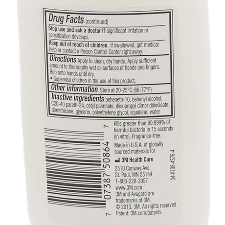 3M Avagard D Instant Hand Antiseptic with Moisturizers, 3 fl oz - 9221-Single - LL Medico