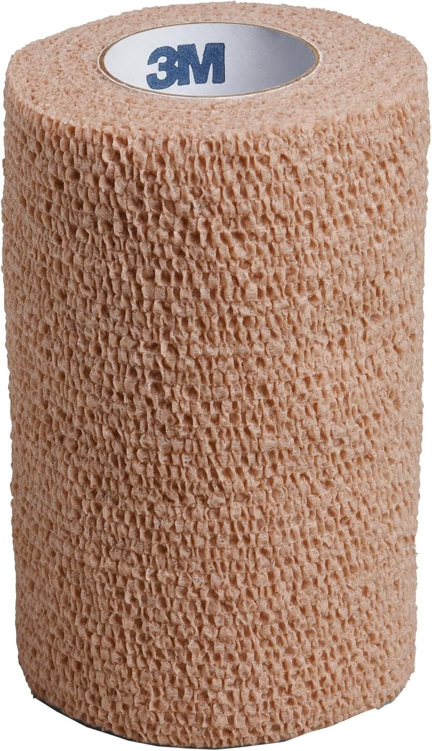 3M Coban Self-Adherent Wrap, 4" x 5 Yard, Tan - 1584-Single - LL Medico