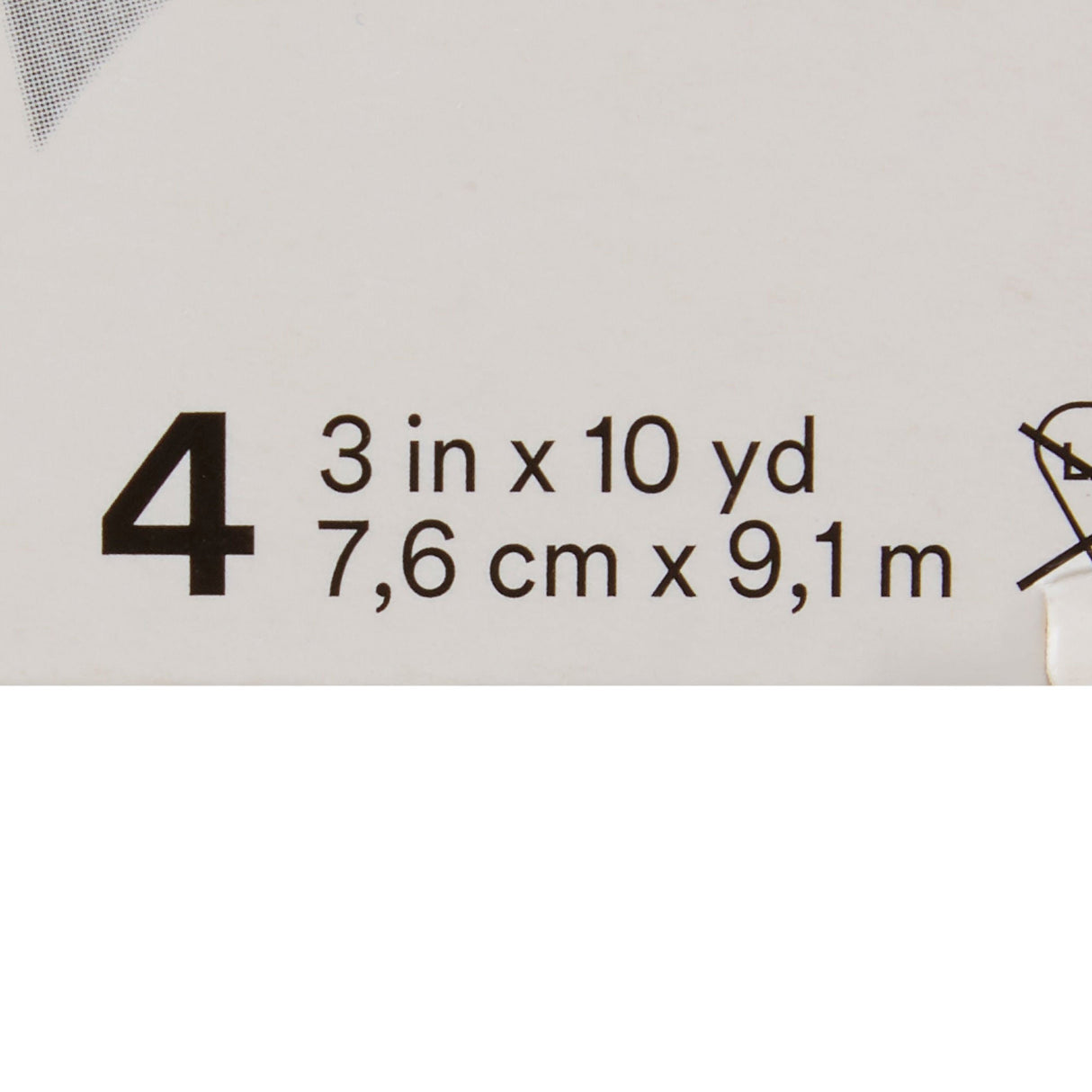 3M Durapore Silk-Like Cloth Medical Tape, 3 Inch x 10 Yard, White