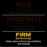 3M Futuro Dress Socks for Men, Firm Compression, Calf High, Black - 71035BLEN-Pair - LL Medico