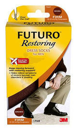 3M Futuro Lifestyle Compression Dress Socks for Men Firm 20-30 mmHg, Black, X-Large - 71037EN-Pair - LL Medico
