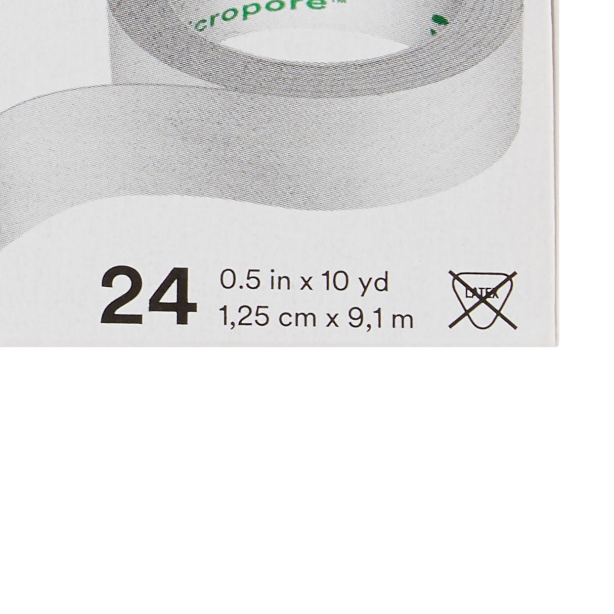 3M Micropore Paper Medical Tape, 1/2 Inch x 10 Yard, White