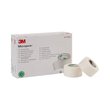 3M Micropore Paper Medical Tape, 1" x 10 Yard, White, Non-Sterile - 1530-1-Box - LL Medico