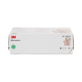 3M Micropore Paper Medical Tape, Non-Sterile, Tan, 2" x 10 Yard - 1533-2-Single - LL Medico
