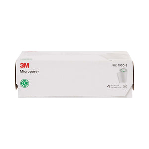3M Micropore Paper Medical Tape, Non-Sterile, White, 3" x 10 Yard - 1530-3-Single - LL Medico