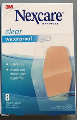 3M Nexcare Waterproof Knee & Elbow Bandages, Sterile, 2.38 x 3.5" - 581-08-Box - LL Medico