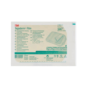 3M Tegaderm Transparent Film Dressing, Frame Style, Sterile, 6" x 8" - 1628-Single - LL Medico