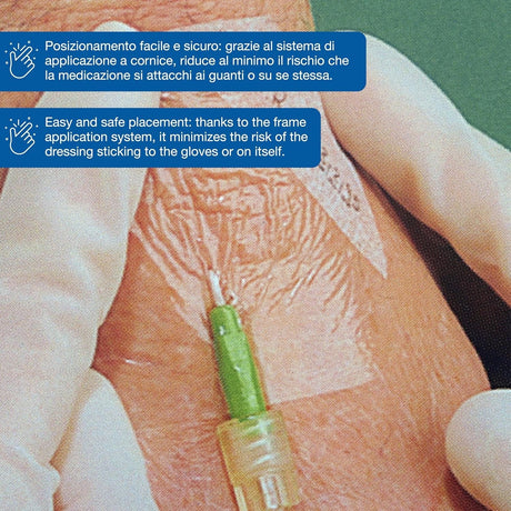 3M Tegaderm Transparent Film Dressing, Frame Style, Sterile, 6" x 8" - 1628-Single - LL Medico