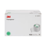3M Transpore Plastic Medical Tape, Non-Sterile, 1" x 1.5 Yard, Transparent - 1527S-1-Box - LL Medico