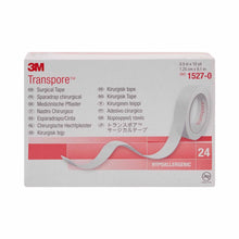 3M Transpore Plastic Medical Tape, Non-Sterile, Transparent, 1/2" x 10 Yard - 1527-0-Box - LL Medico