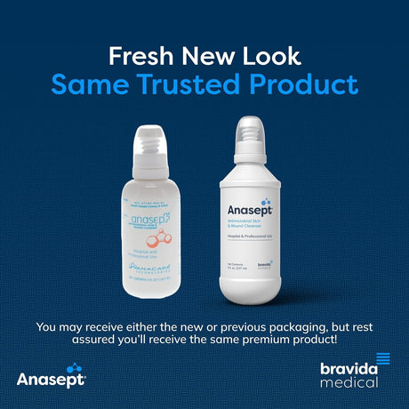 Anasept Wound Cleanser, 4-ounce bottle