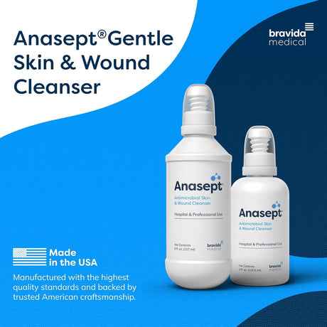 Anasept Wound Cleanser, 4-ounce bottle