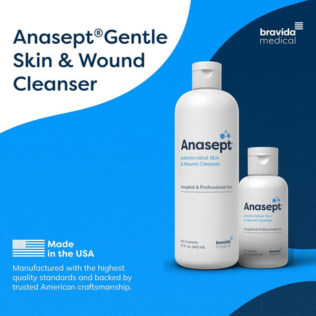 Anasept Wound Cleanser, 8-ounce bottle