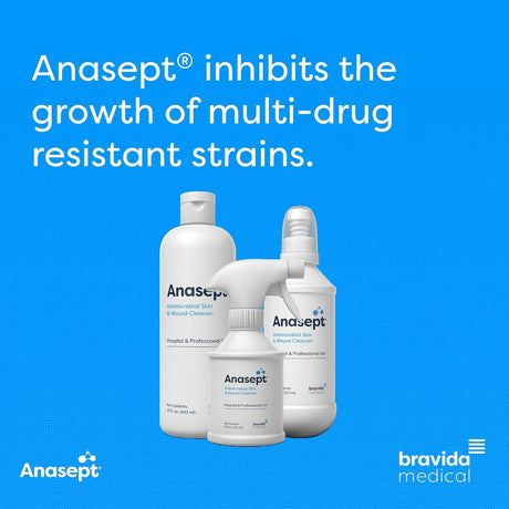 Anasept Wound Cleanser, 8-ounce bottle