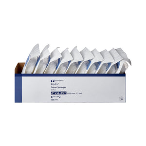 Covidien Kerlix Super Sponge, Sterile, Medium, 6" x 6-3/4", 12-Ply - 3085- - LL Medico