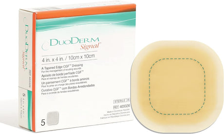 ConvaTec DuoDerm Signal Hydrocolloid Dressing, 4 x 4 Inch