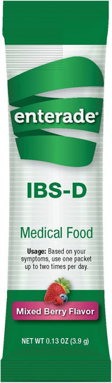 enterade IBS-D Oral Supplement Powder, Mixed Berry, 30 Packets