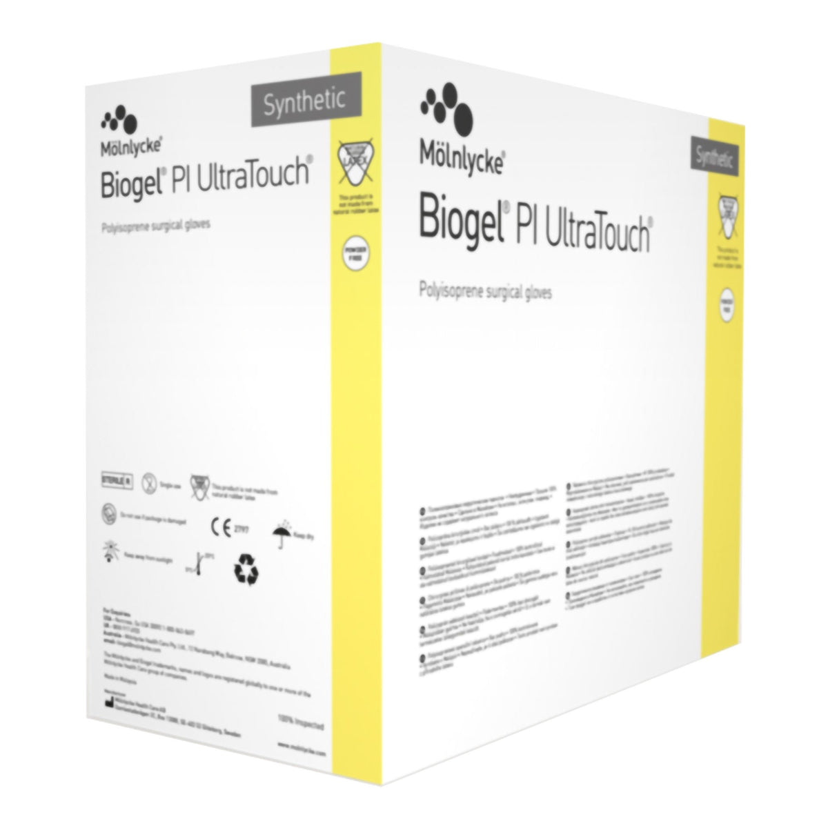 Molnlycke Biogel PI UltraTouch Polyisoprene Surgical Gloves, Sterile, Powder-Free