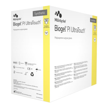 Molnlycke Biogel PI UltraTouch Polyisoprene Surgical Gloves, Sterile, Powder-Free