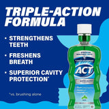 Act Anticavity Fluoride Mouthwash, Mint, 18 fl oz