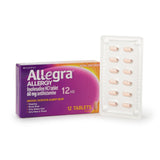 Allegra Adult 12-Hour Allergy Relief Tablets, Fexofenadine HCl 60 mg, Non-Drowsy - 41167413102 - LL Medico