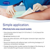 Hartmann Zetuvit Plus Sterile Superabsorbent Dressing, 4 x 4 Inch
