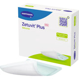 Zetuvit Plus Silicone Super Absorbent Dressing, 5 x 5 Inch