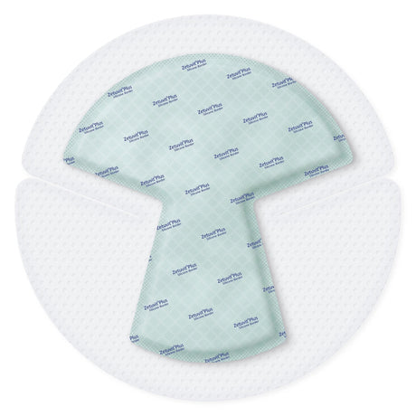 Hartmann Zetuvit Plus Silicone Border Super Absorbent Dressing, 10 x 10 Inch Heel