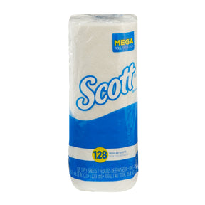 Scott Kitchen Paper Towel, Perforated Roll, White, Paper, 8.8" x 11" - 41482 - LL Medico