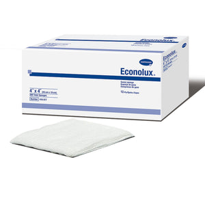 Hartmann Econolux Gauze Sponge, 4 x 4 Inch, 12-Ply