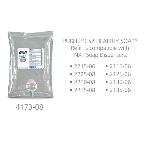 Purell Healthy Soap Antibacterial Lotion Soap with PCMX, 1,000 mL Dispenser Refill Bag
