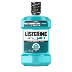 Listerine Antiseptic Mouthwash Cool Mint, 1.5 L