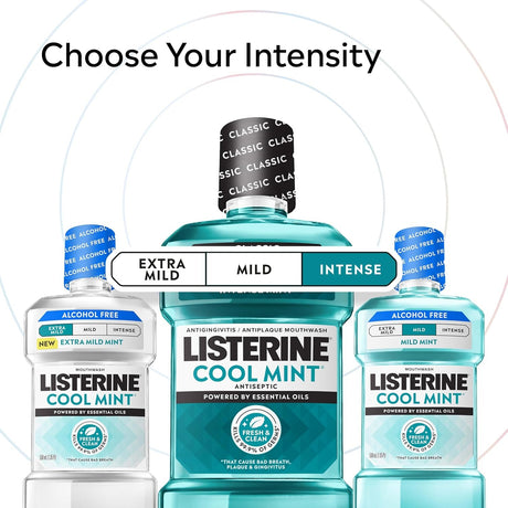 Listerine Antiseptic Mouthwash Cool Mint, 1.5 L