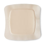 Aquacel Silicone Foam Dressing, With Border, 5" x 5", Waterproof Film Backing, Silicone Adhesive, Square, Tan, Foam, Sterile - 420619-Single - LL Medico