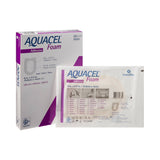 ConvaTec Aquacel Silicone Adhesive with Border Silicone Foam Dressing, 5½ x 8 Inch